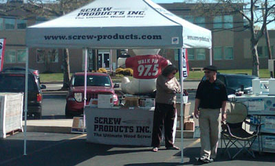 screw products show booth 2012