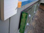 Deck2Wall Spacer - deck to wall spacer