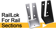 raillok connects rails to sections of deck