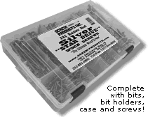 Stainless Steel “Star Drive” Wood Screw Assortment Kit