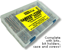 Cabinet/Finish “Star Drive” Wood Screw Assortment Kit
