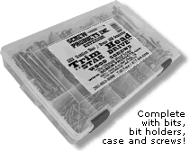 Trim Head “Star Drive” Wood Screw Assortment Kit