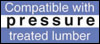 compatible with pressure treated lumber