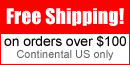 free shipping on orders over $60 to the continental US